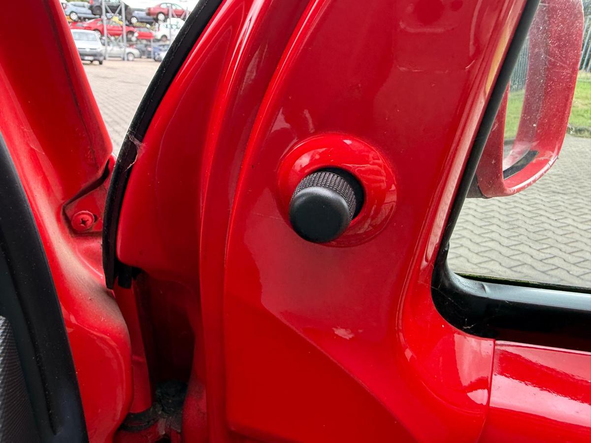 VW Lupo 6E 3L original Außenspiegel rechts manuell LP3G Flashrot BJ99